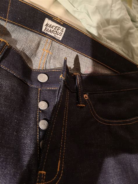 Naked Famous Weird Guy Selvage Jeans Grailed
