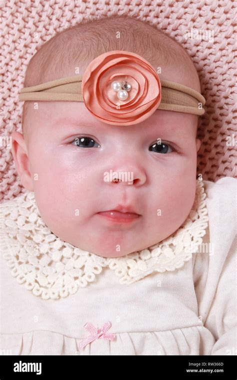 Pretty Baby Girl Stock Photo Alamy
