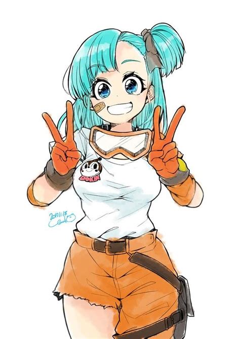 In toriyama's first draft of dragon ball, bulma's design was significantly different as she had the appearance of a western girl. Bulma de dragon ball belo desnho - Arte no Papel Online