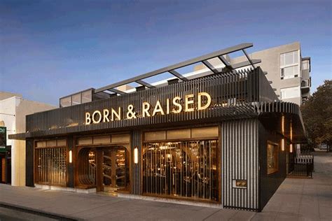 Born And Raised Debuts In San Diego Hospitality Design Restaurant