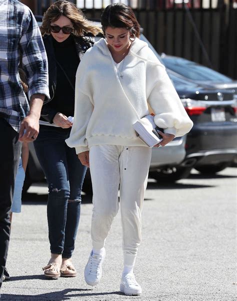 Selena Gomez Arrives At Ice Skate In Los Angeles 03262018