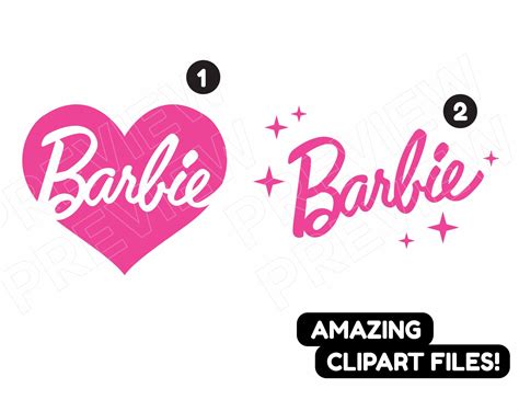 Barbie Svg Bundle Logos Barbie Designs Svg Barbie Png Etsy