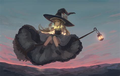 Witch Anime Girls Hd Wallpapers Desktop And Mobile Images And Photos