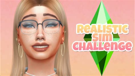 Realistic Sim Challenge Cc Links The Sims 4 Create A Sim Youtube