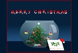 Visit blue mountain for free ecards and printable cards for birthday, christmas, and more. Merry Christmas! The Christmas Fishbowl e-card by Jacquie Lawson