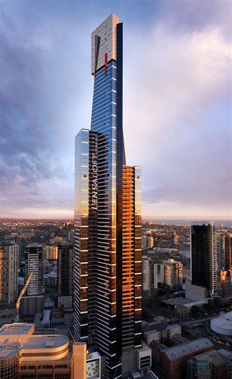 Eureka Tower Melbourne Architecture Photography Buildings