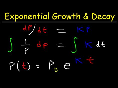 Exponential Decay Equation Diy Projects