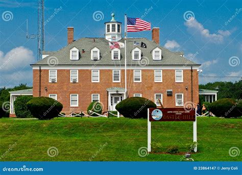 Coast Guard Station At Castle Hill Newport Ri Editorial Photography