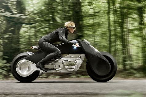 La Bmw Motorrad Vision Next 100 Concept Est Un Prototype De Moto Conçu Par Bmw En Tant Que