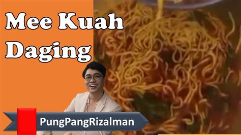 Dibuat dengan bumbu dan rempah pilihan. Resepi Mee Kuah Daging By Dato Rizalman | Jom Masak - YouTube