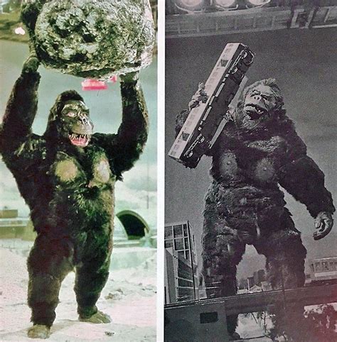 Too Kongs From King Kong Escapes 1967 And From King Kong Vs Godzilla