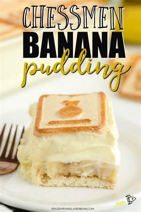Layer pudding mixture on bottom of dish. Chessmen Banana Pudding in 2020 | Banana pudding, Chessman ...