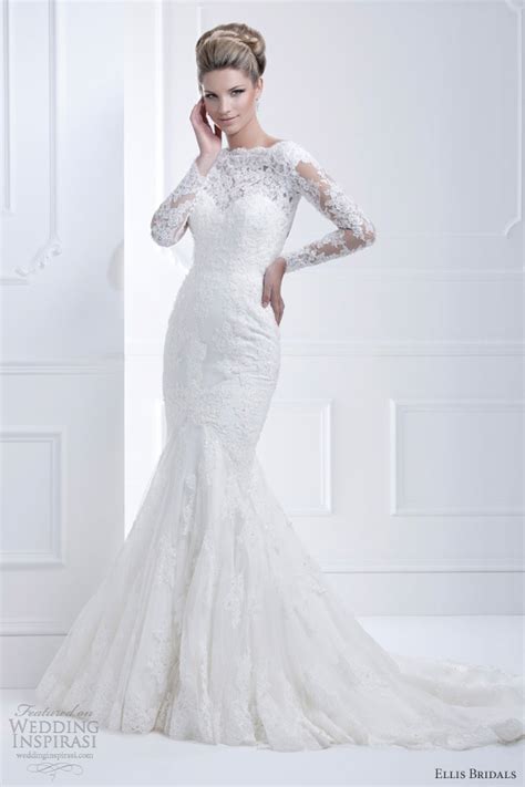 Puff sleeve wedding dresses might seem like an outdated 80's trend (thanks seinfeld!), but designers this season are giving them a comeback. Ellis Bridals 2013 Wedding Dresses | Wedding Inspirasi