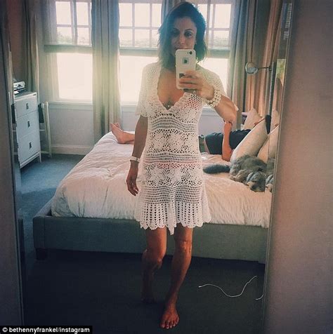 Bethenny Frankel Shares Bedroom Snap With A Mystery Man Lying Behind