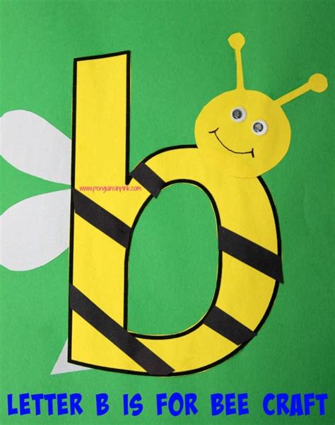 Letter B Bee Craft