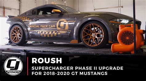 2018 2022 Mustang Gt Roush Phase 2 Supercharger Upgrade Kit Youtube