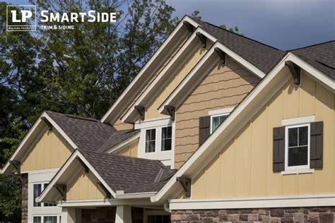 Smartside 76 Series Primed Engineered Treated Wood Siding Panel