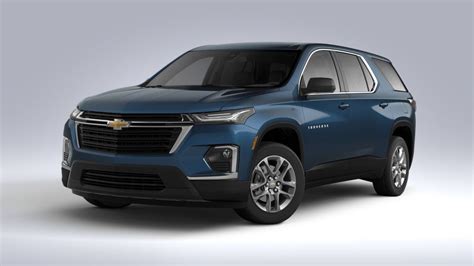 Blue 2022 Chevrolet Traverse Fwd 1ls With Photos For Sale