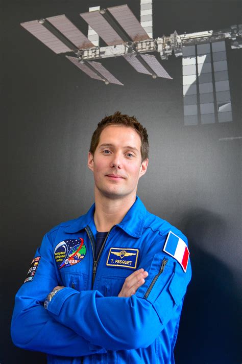 Celebrating cosmonaut's day with french astronaut thomas pesquet. Thomas Pesquet, astronaute européen prêt pour son départ ...