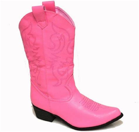 Candy S Womens Cowbabe Boots Pink Cheap Cowgirl Boots Western Cowbabe Boots Cowgirl Boots