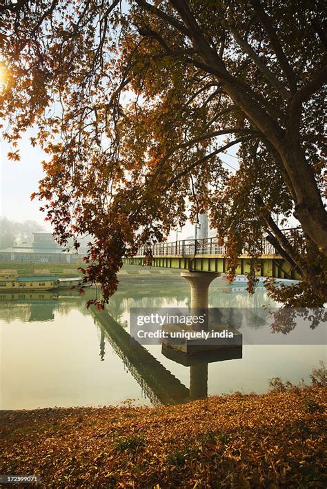 Bridge Across The River Jhelum River Srinagar Jammu And Kashmir India
