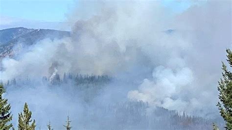 Fire Near Elk City Quickly Grows To Approximately 6000 Acres Idaho