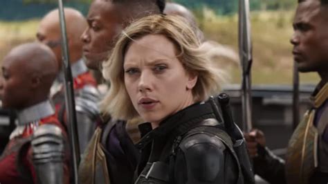Avengers Infinity War New Trailer Black Widow Delivers A Chilling