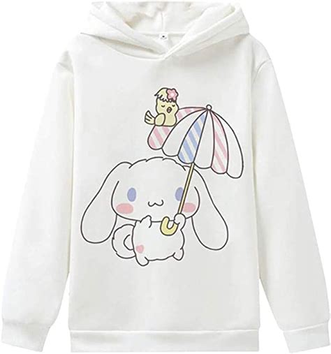 My Melody Hoodiescinnamoroll Hoodie My Melody Anime Sweatshirt Loose