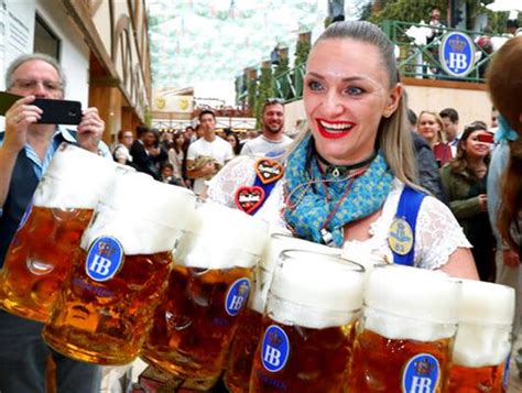 Beer Flows As Overcrowded Oktoberfest Opens In Munich Wbal Newsradio