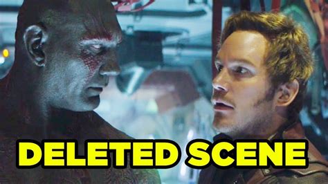 Avengers Infinity War Guardians Deleted Scene Explained Youtube