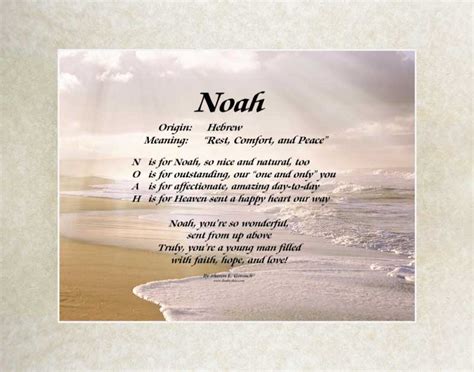 Meaning Of The Name Noah 2nd Most Popular Boys Name 2020