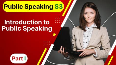 English Studies S3 Public Speaking Introduction To Public Speaking