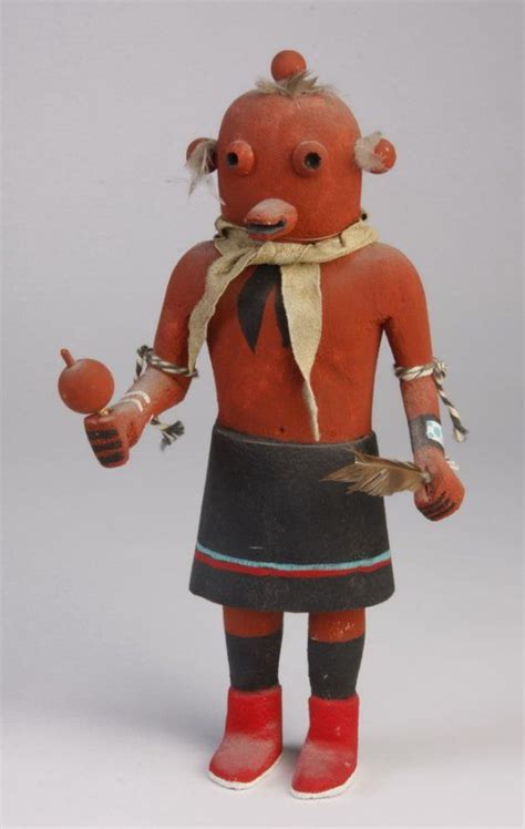 152 Mid 20th C Hopi Mudhead Kachina Doll Mid 20th Century Hopi