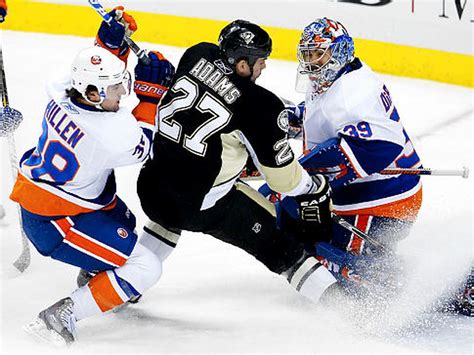 Penalties for goalie interference hockey the official nhl rule text (rule 69) this elbow stuns the goalie and causes him to fall over, thus not being able to make a play on. Brent Johnson makes 20 saves, topples Islanders goalie Rick DiPietro in fight as Penguins win, 3 ...