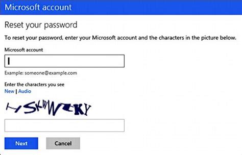 How To Reset Change Microsoft Account Password