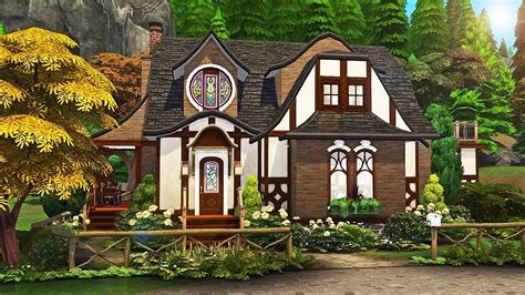 Spellcaster Roomies 🌙 The Sims 4 Realm Of Magic Speed Build Youtube