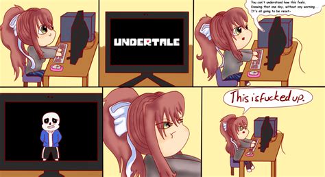 Monika Plays Undertale Ddlc