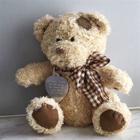 Personalised Teddy Bear In A Gift Tin » Gadget Flow