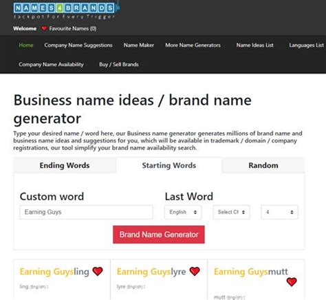 15 Free Business Name Generators To Generate Creative Company Name