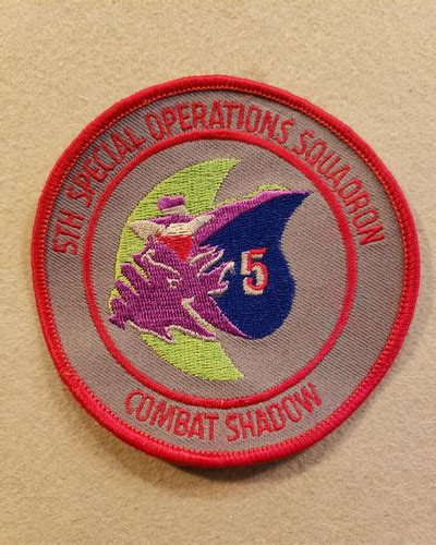 5th Special Operations Squadron Patch Combat Shadow Bunkermilitary