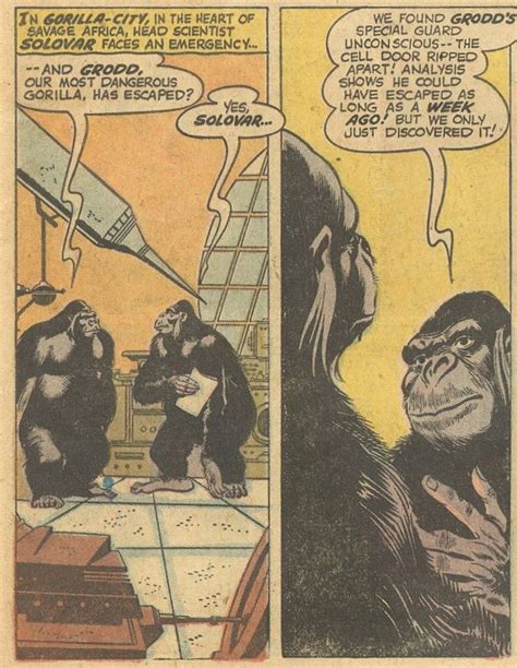 Silver Age Comics Gorilla Your Dreams