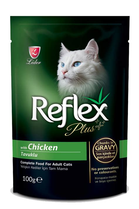 Reflex Plus Adult Cat Food With Chicken Wet Food Reflex
