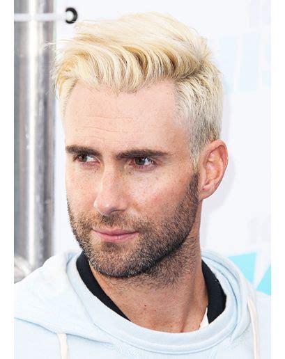 Image Result For Adam Levine Platinum Blonde Hair Bleached Hair Men