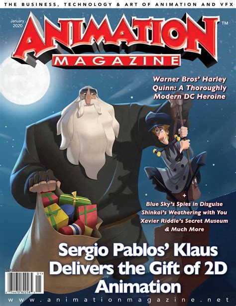 Animation Magazine January Animation Magazine