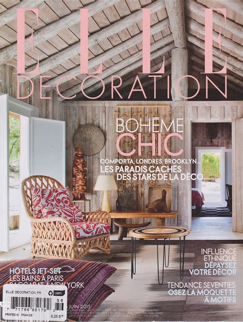 Elle Decoration French Edition Magazine June 2015 Amazon Elle Decor