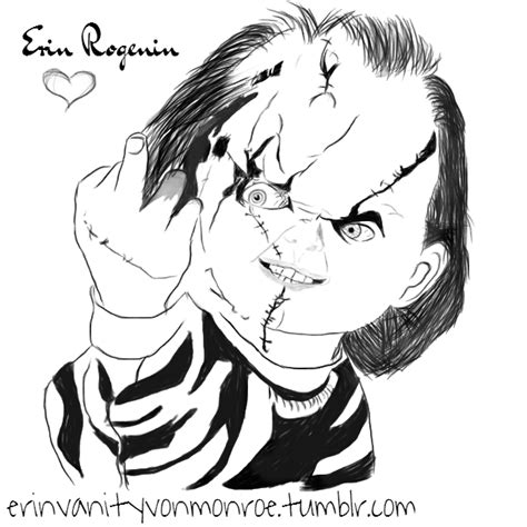 If you like japanese tv shows and cartoons, you will love our gacha life coloring pages. Chucky Sketch by ErinVonMonroe on DeviantArt