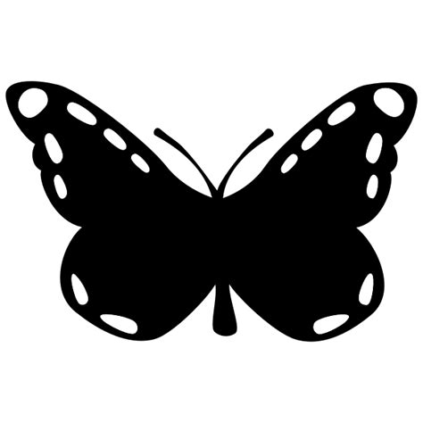 Simple Butterfly Silhouette Svg