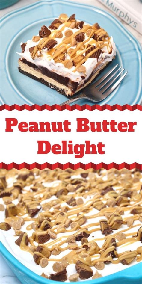 No Bake Peanut Butter Delight Dessert Lasagna With Oreo Crust Grace