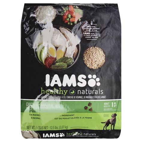 Iams Healthy Naturals Chicken And Barely Adult Dog Food Shop Food At