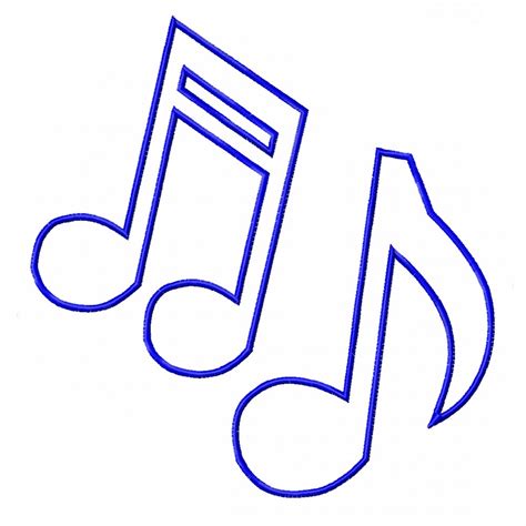 Musical Note Templates Clipart Best